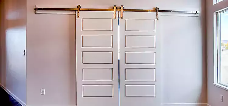 Glass Barn Door with Installation Hardware Kit Murrysville